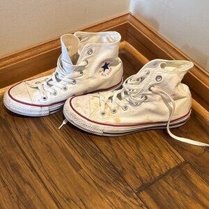 Converse Women's White High-Top Sneakers